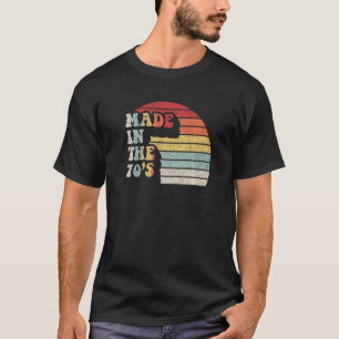 Camiseta Retrospectivo Vintage Feito No Gift 70S Premium_2