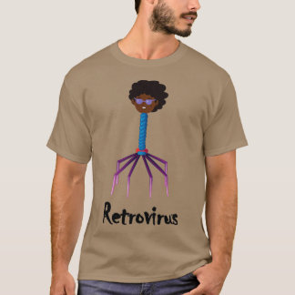 Camiseta Retrovirus Science Themed Design