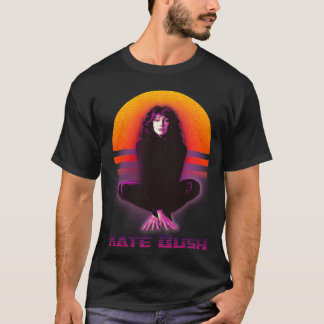 Camiseta Retrowave Kate Bush Fanart Design