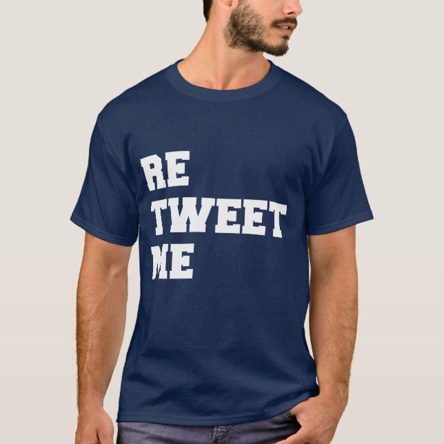 CAMISETA RETWEET MIM (Frente)