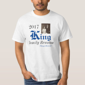 Camiseta Reunião 2017 do rei família