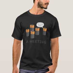 Camiseta Reunião AA Bateria Bonita Humor Sarcástico Engraça