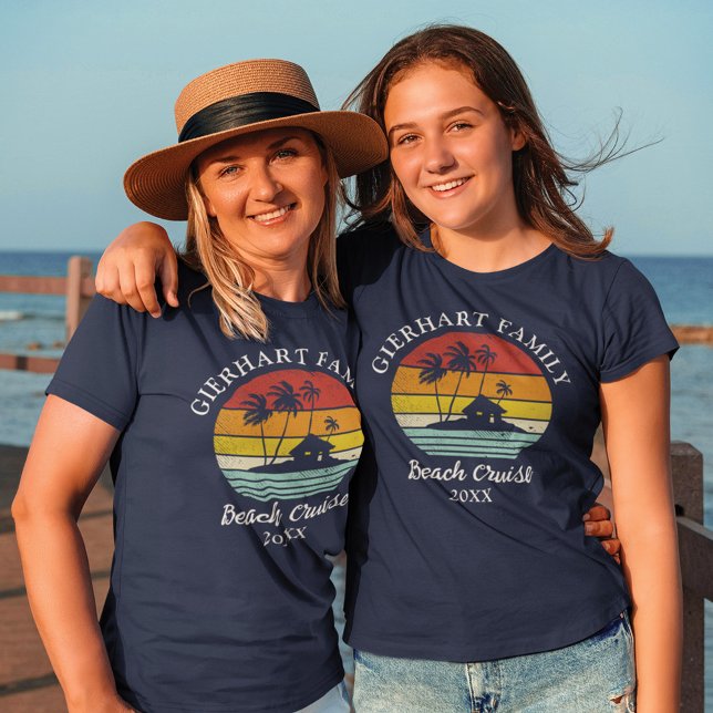 Camiseta Reunião da família Beach Cruise Mãe Matando (Criador carregado)