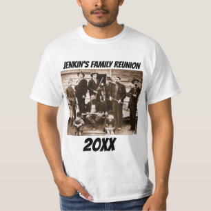 CAMISETA REUNIÃO DA FAMÍLIA ENGRAÇADA HATFIELDS PERSONALIZA