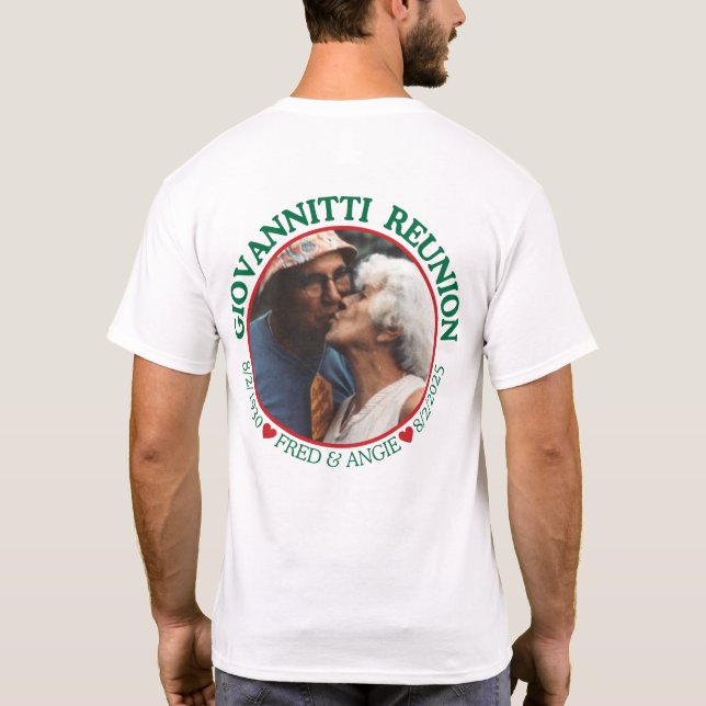 Camiseta Reunião da Família Giovannitti 2025 (Verso)