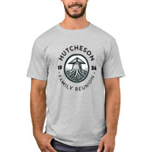 Reunião da Família Hutcheson 2024 T-shirt