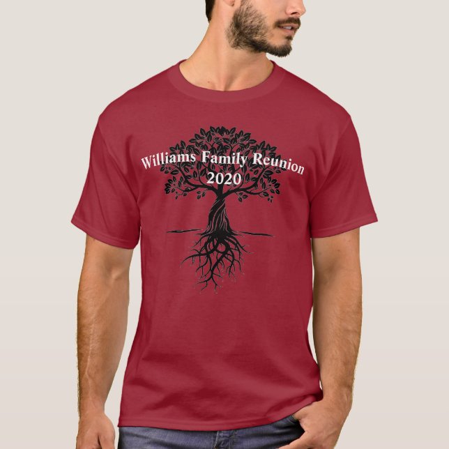 Camiseta Reunião da família Monograma (Frente)