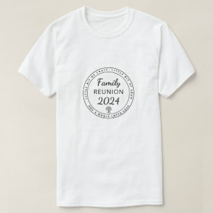 Camiseta Reunião da família negra engraçada 2024