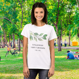 Camiseta Reunião da família personalizada