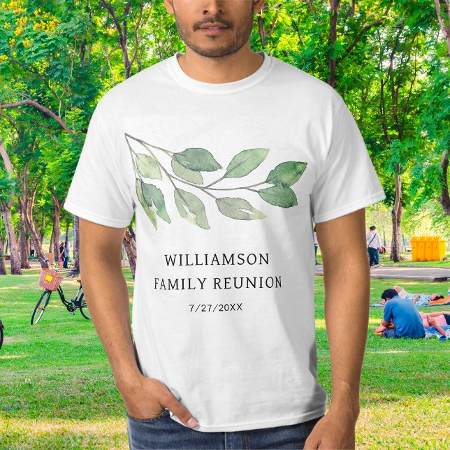 Camiseta Reunião da família personalizada (Criador carregado)