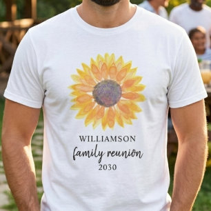 Camiseta Reunião da Família Sunflower