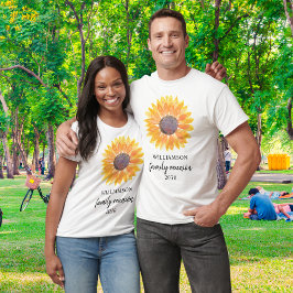 Camiseta Reunião da Família Sunflower