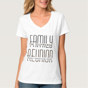Camiseta Reunião da família Trendy