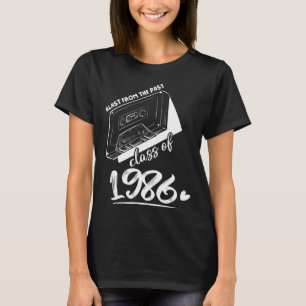 Camiseta Reunião da Turma de 1986 Formatura Escolar Um Choq