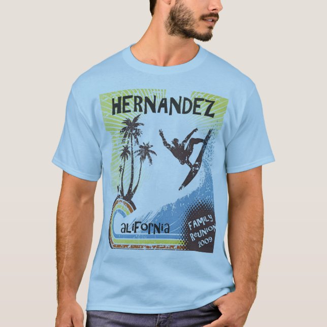 Camiseta Reunião de família 09 de Hernández (Frente)