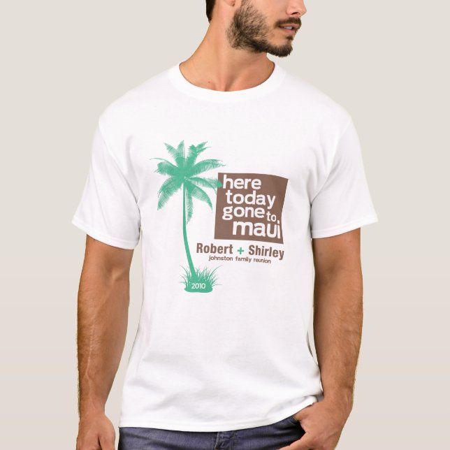 Camiseta Reunião de família - básica (Frente)