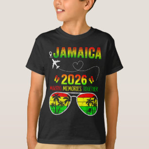 Camiseta Reunião de Família Jamaica 2026 Criando Memórias