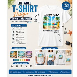 Camiseta Reunião de Família Personalizada - Reunião de Famí