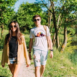 Camiseta Reunião de família personalizada Road trip Mountai