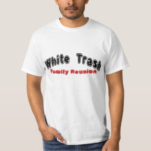 Camiseta Reunião do lixo branco