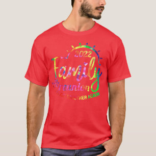 Camiseta Reunião Familiar 2022 novamente Roupa