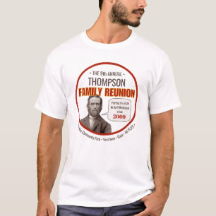 Camiseta Reunião Familiar Engraçado Personalização de