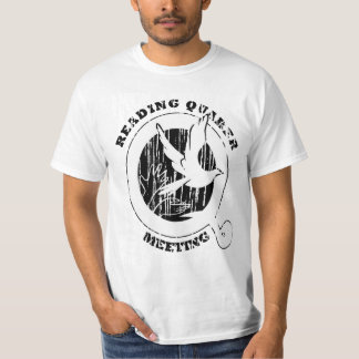 Camiseta Reunião gasta do quacre da leitura