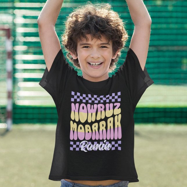 Camiseta Reunião Personalizada da Família de Ano Novo Persa (Custom Nowruz Persian New Year Family Reunion)