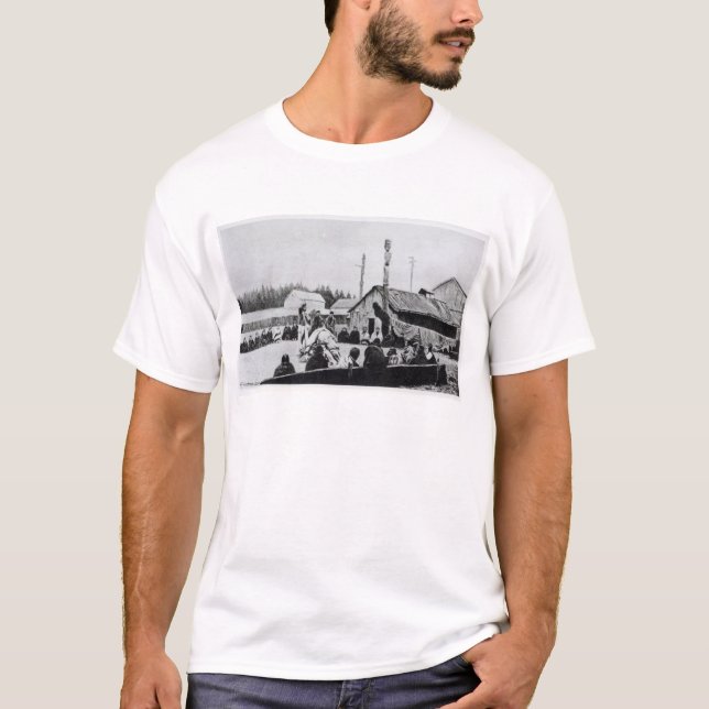 Camiseta Reunião tribal (Frente)