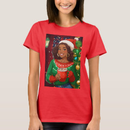Camiseta "Reunindo Corações Este Natal