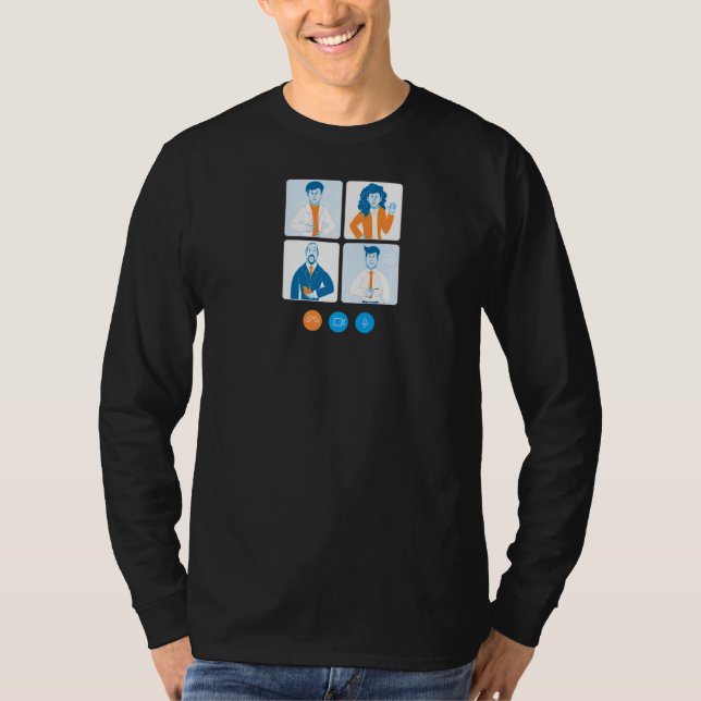 Camiseta Reuniões Online (Frente)