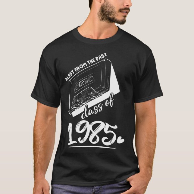 Camiseta Reunion Class of 1985 School Graduation Blast From (Frente)