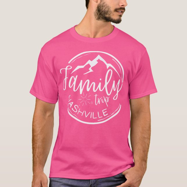 Camiseta Reunion Nashville Camping Funny Family Trip 2025 M (Frente)