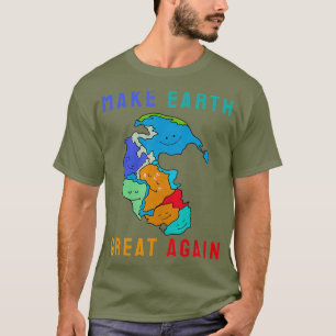 Camiseta Reunir Pangea Fazer Excelente Da Terra Novamente