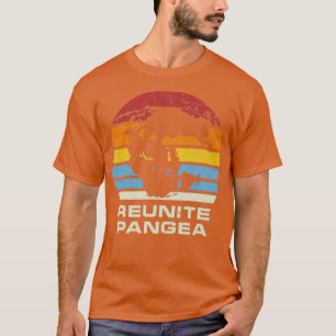 Camiseta Reunir Pangea retro sunrise