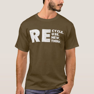Camiseta Reutilizar Renovar Repensar reciclar