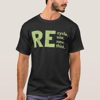 Camiseta Reutilizar Renovar Repensar reciclar