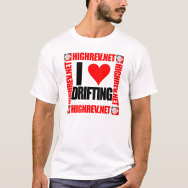 Camiseta Rev alto Eu Amor Drifting T