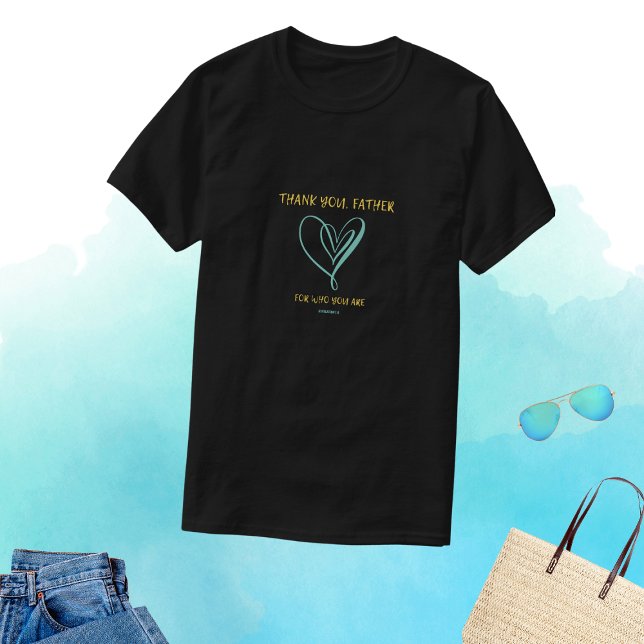 Camiseta Revelação da fé cristã em Deus (Criador carregado)