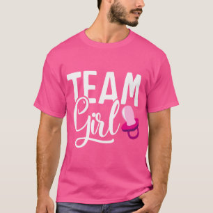 Camiseta Revelação De Gênero Da Equipe Para Mãe E Pai