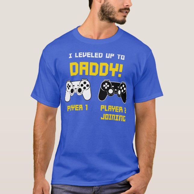 Camiseta Revelação de Gênero do Console de jogos do Gamer P (Frente)