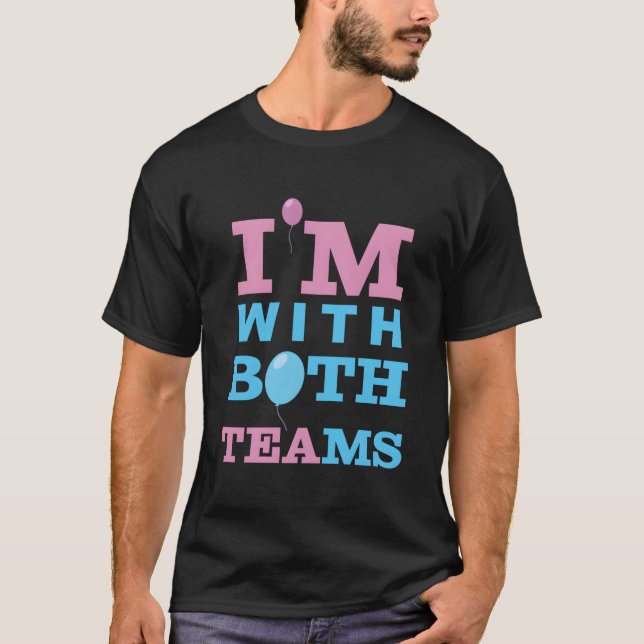 Camiseta Revelação de Gênero ou Equipe e Equipe (Frente)