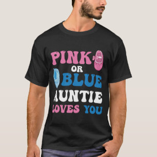 Camiseta Revelação de Gênero Pink or Blue AUNTIE L