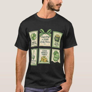 Camiseta Revelação do Anúncio de Gravidez do Dia de São Pat