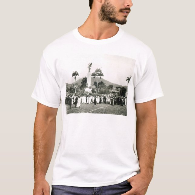Camiseta Revelacão do memorial de guerra (Frente)