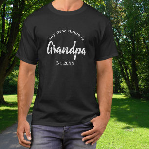 Camiseta Revelação do Primeiro Neto ao Vô