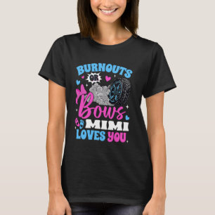 Camiseta Revelação do Sexo Burnouts ou Arcos Mimi Ama Você