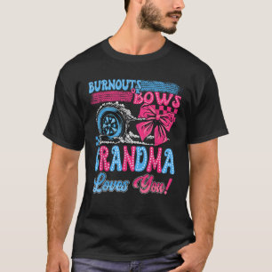 Camiseta Revelação do Sexo da Vovó Ama Você Burnouts ou Arc