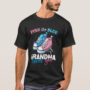 Camiseta Revelação do Sexo do Bebê Avó Chá de Bebê