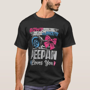 Camiseta Revelação do Sexo do Peepaw Ama Você Burnouts ou A